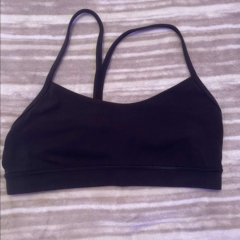 Black Lululemon Sports Bra Size 6